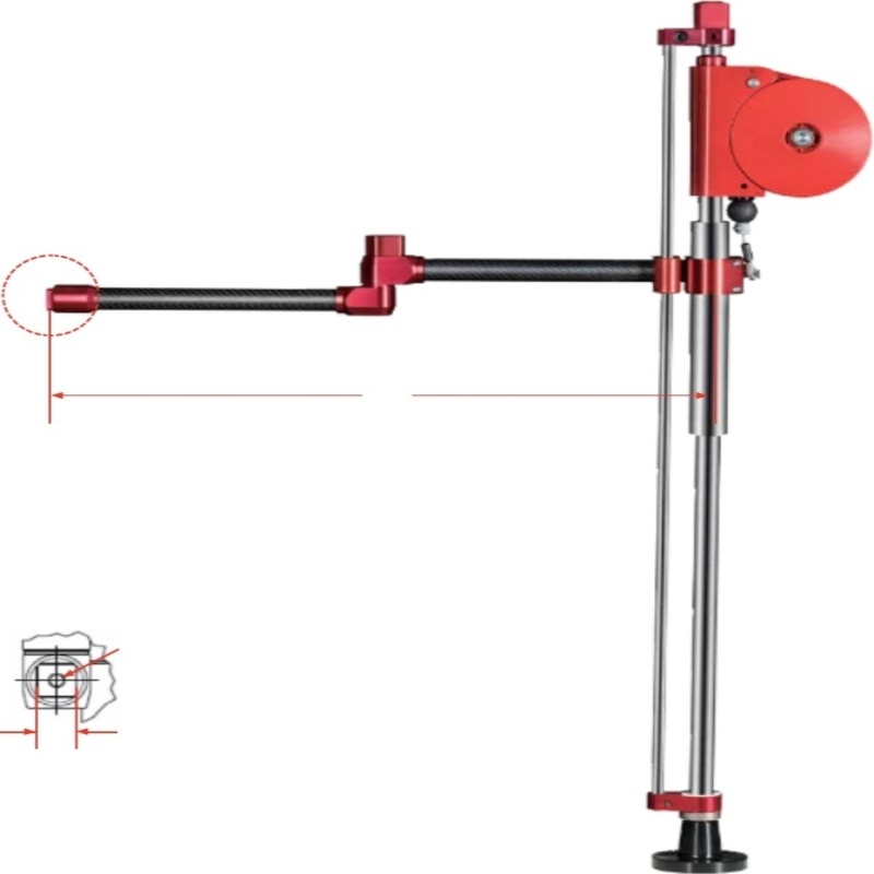 Carbon Fiber Folding Arm Size Chart